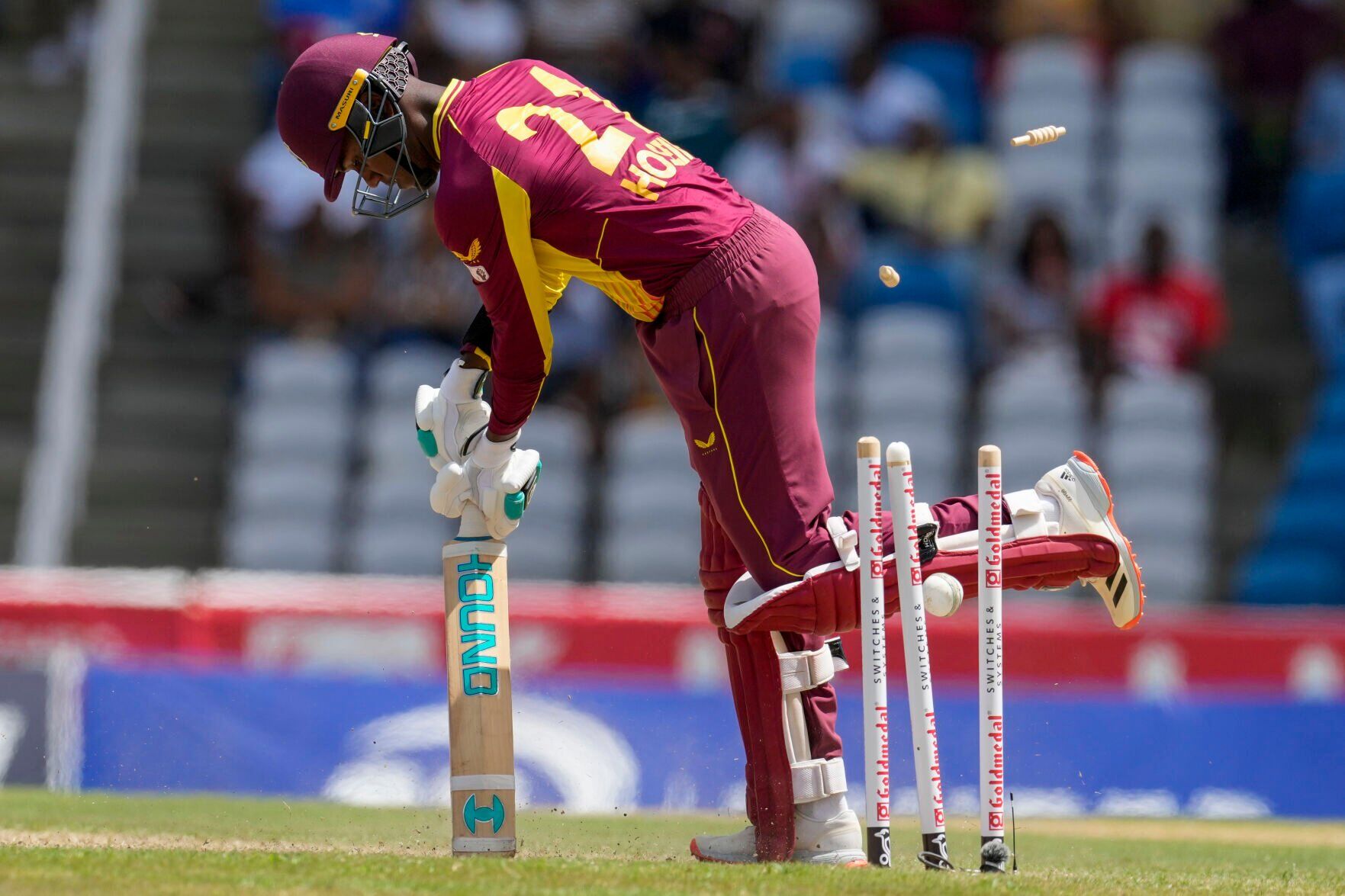 APTOPIX West Indies India Cricket